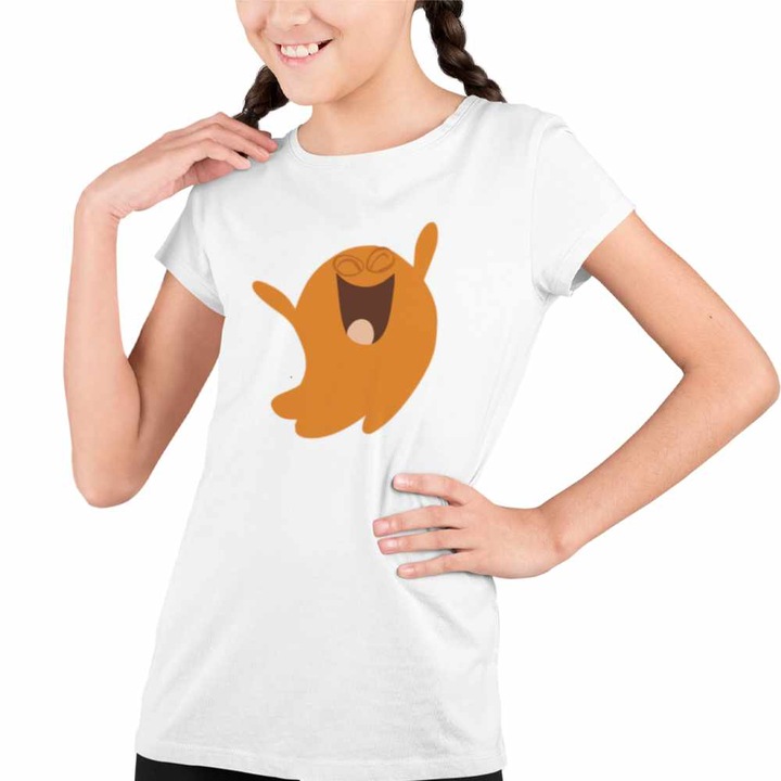 Tricou Copii Fete Lamput Desene Animate, Fehér