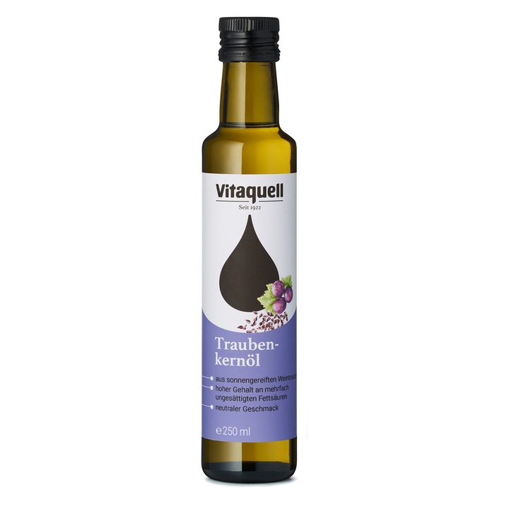 Ulei din seminte de struguri 250ml Vitaquell