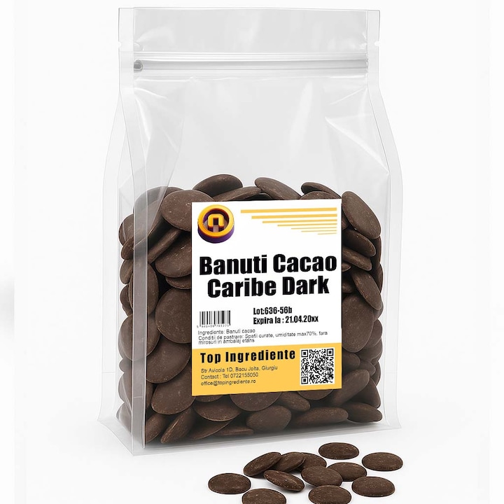 Banuti de Cacao pentru Ganache, 20kg, topire rapida, omogenitate