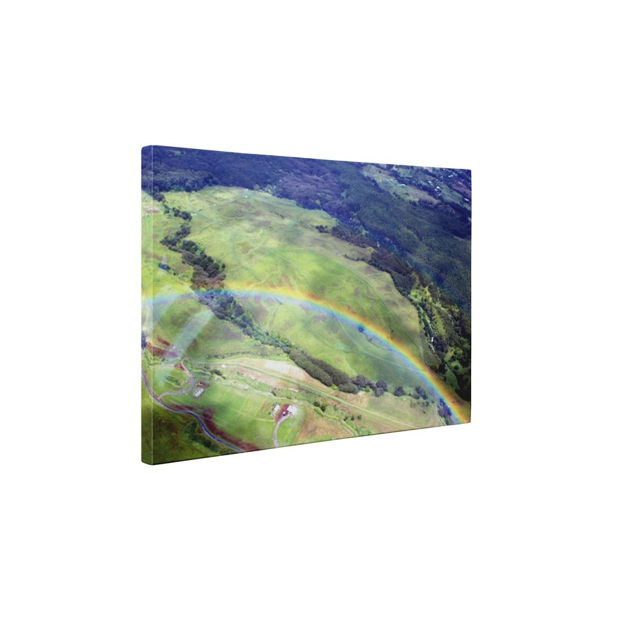 Deasupra curcubeului - Tablou Canvas - 60x75 cm