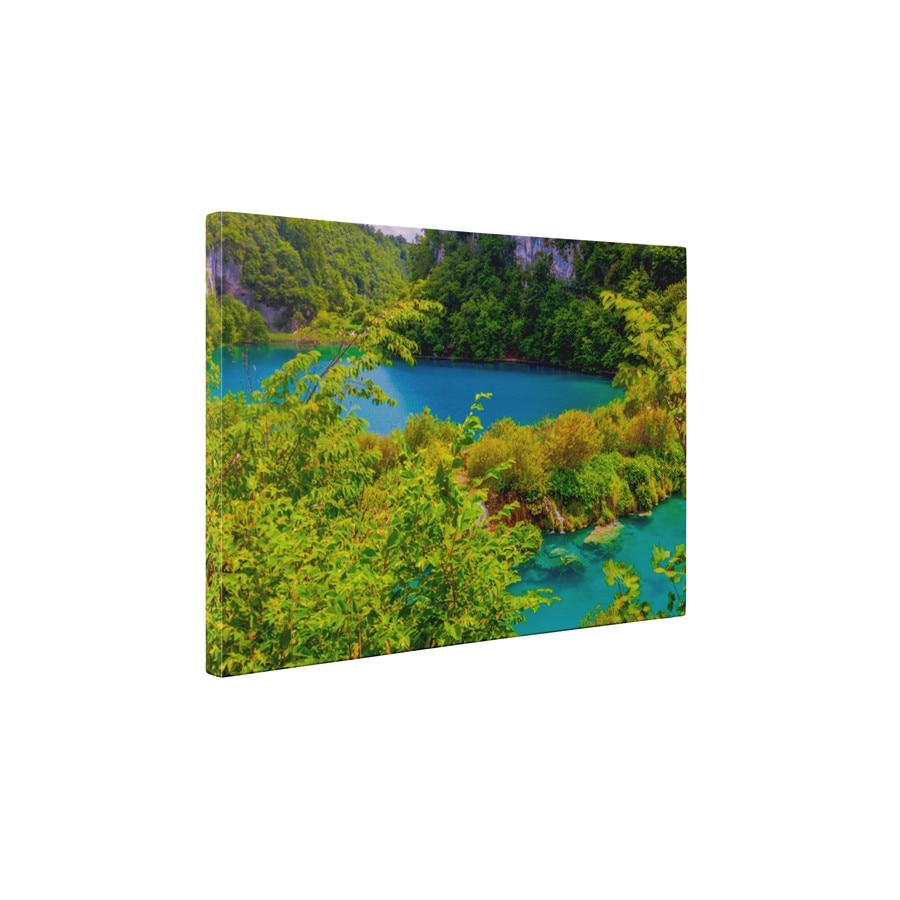 Lacuri in Croatia - Tablou Canvas - 60x80 cm