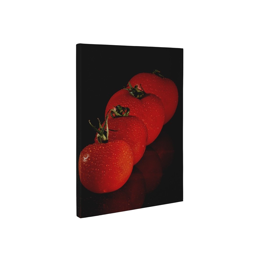 Patru rosii - Tablou Canvas - 60x80 cm