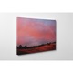Curcubeu in apus de soare - Tablou Canvas - 85x110 cm