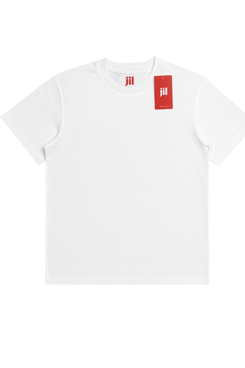 Maiou cu maneci Jil, Bumbac, Produs Egiptean, Alb