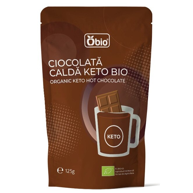Obio Tea Кето био горещ шоколад 125гр Obio - eMAG.bg