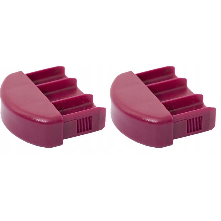 Capac picior scara Krause Corda, set 2 buc, 61, 5x20mm, cauciuc, stabilitate