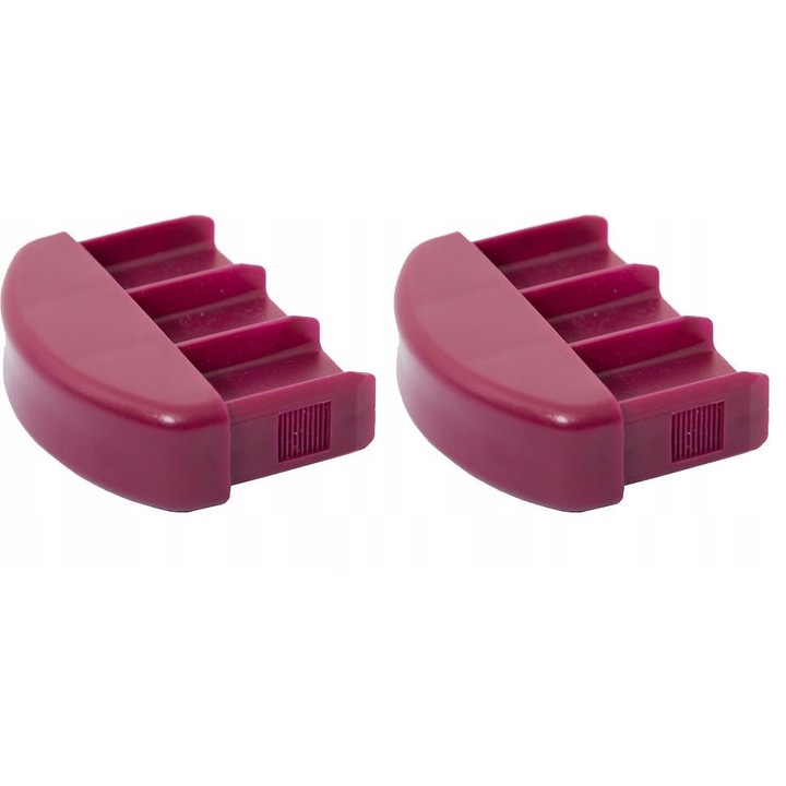 Capac picioare scară Krause CORDA, set 2 buc, 71, 5x20mm, cauciuc, fix