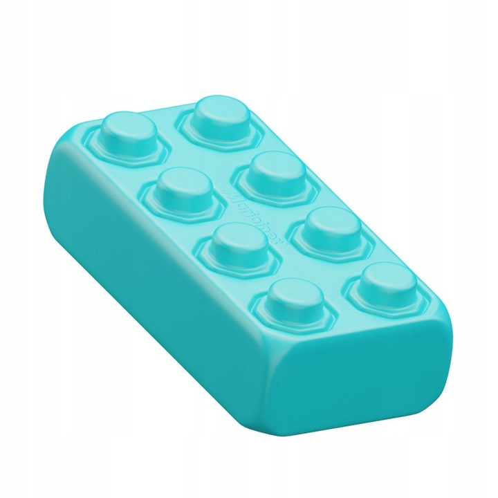 Комплект строителни блокове, Marioinex, светло синьо, 31x15.5x8см