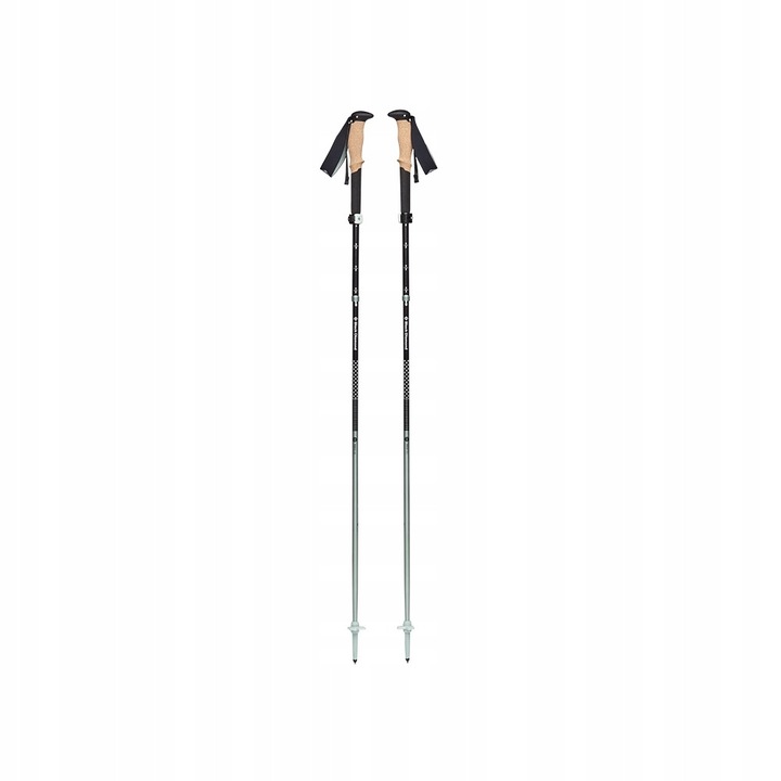 Bete trekking Black Diamond Pursuit FLZ, lungime ajustabilă 125-140cm, design Z-Pole, set cu talere de vară și iarnă