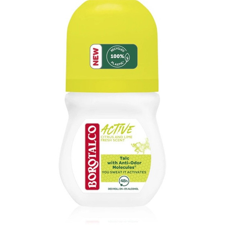 Deodorant Roll-On Borotalco Active Citrus and Lime 50 ml
