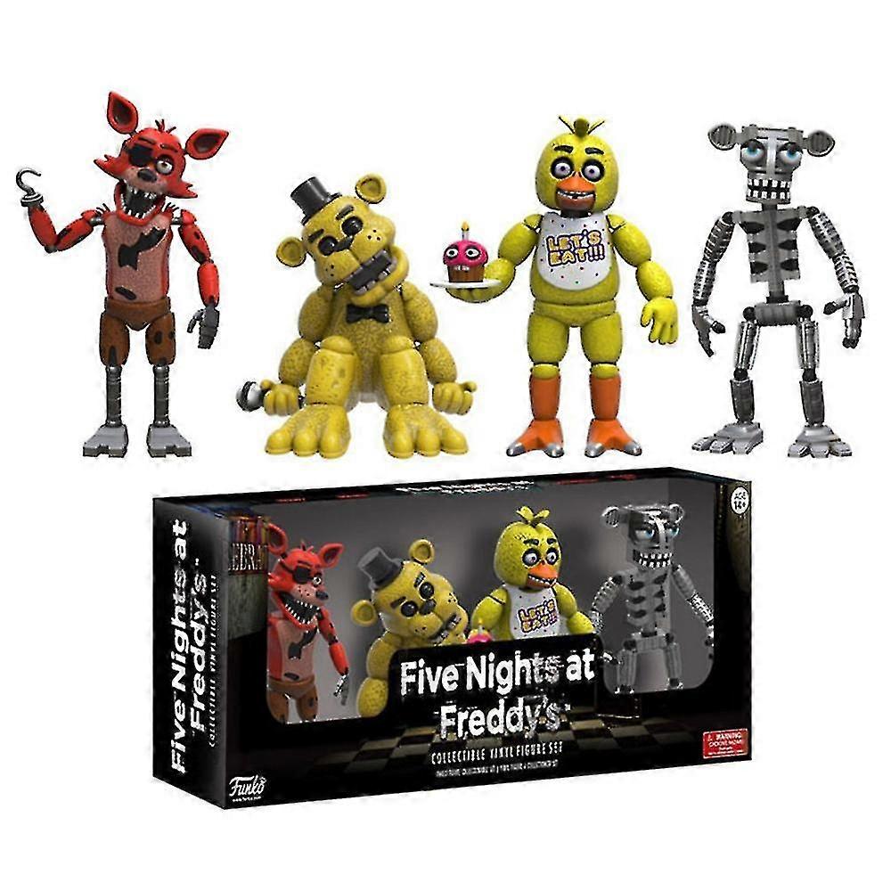 Five nights at Freddy’s l figs 4個セット Set de 4 figurine FNAF Five Nights At Freddy's - Foxy, Bonnie