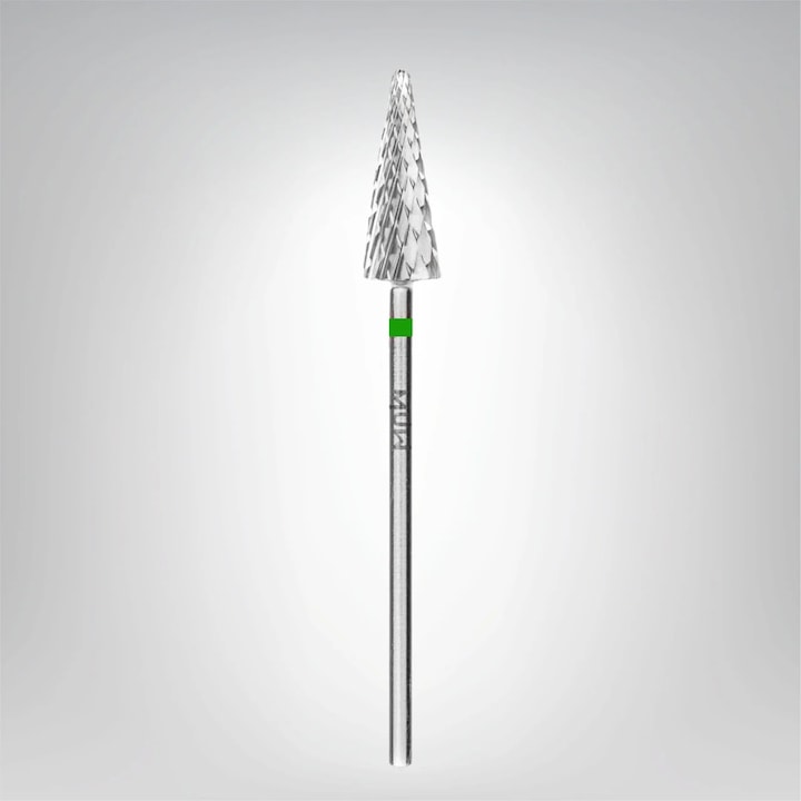 Capat freza ( BIT ) Carbid Triunghi indepartat gel - Verde - 15mm - MUW