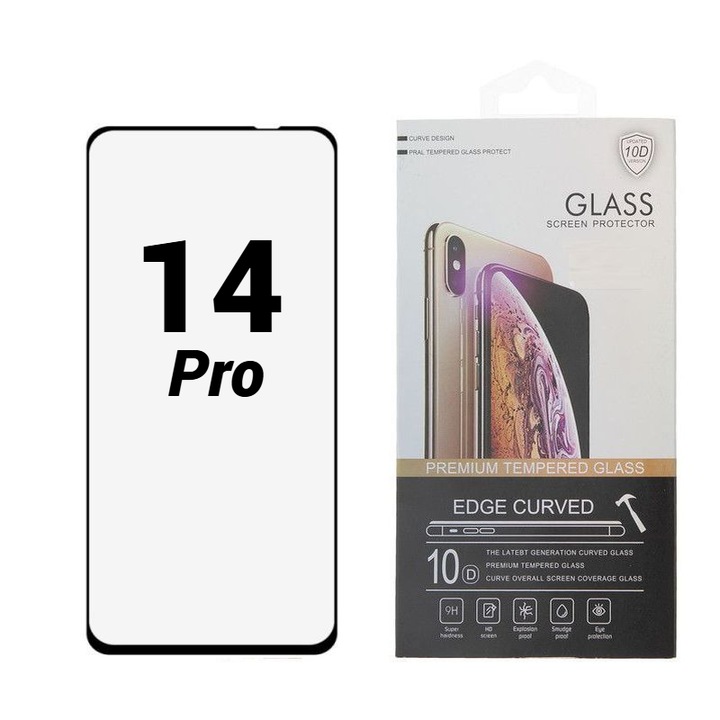 Folie Protectie Ecran 10D pentru Iphone 14 Pro