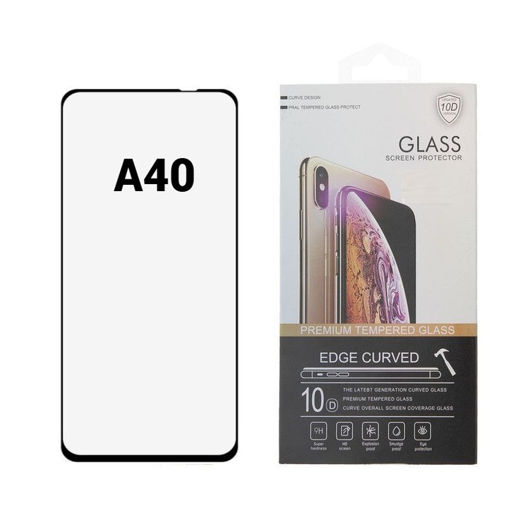 Folie Protectie Ecran 10D pentru Samsung A40