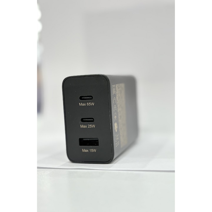 Adaptor Încărcare 65W PD, USB-C, set