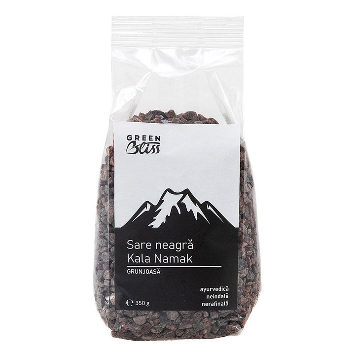 Sare neagra Kala Namak grunjoasa 350g Green Bliss