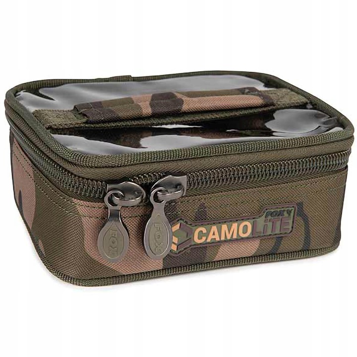 Чанта FOX Camolite Small Lead & Bits Bag, водоустойчива, 14.5x5x7см, за риболовни аксесоари