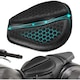 Husa cu gel pentru sa motocicleta si scuter, YOUKUKE®, scutere cu husa impermeabila, Model ergonomic, Ventilat, Absorbtie a socurilor, design antiderapant, 40 x 36 x 3 cm, Negru