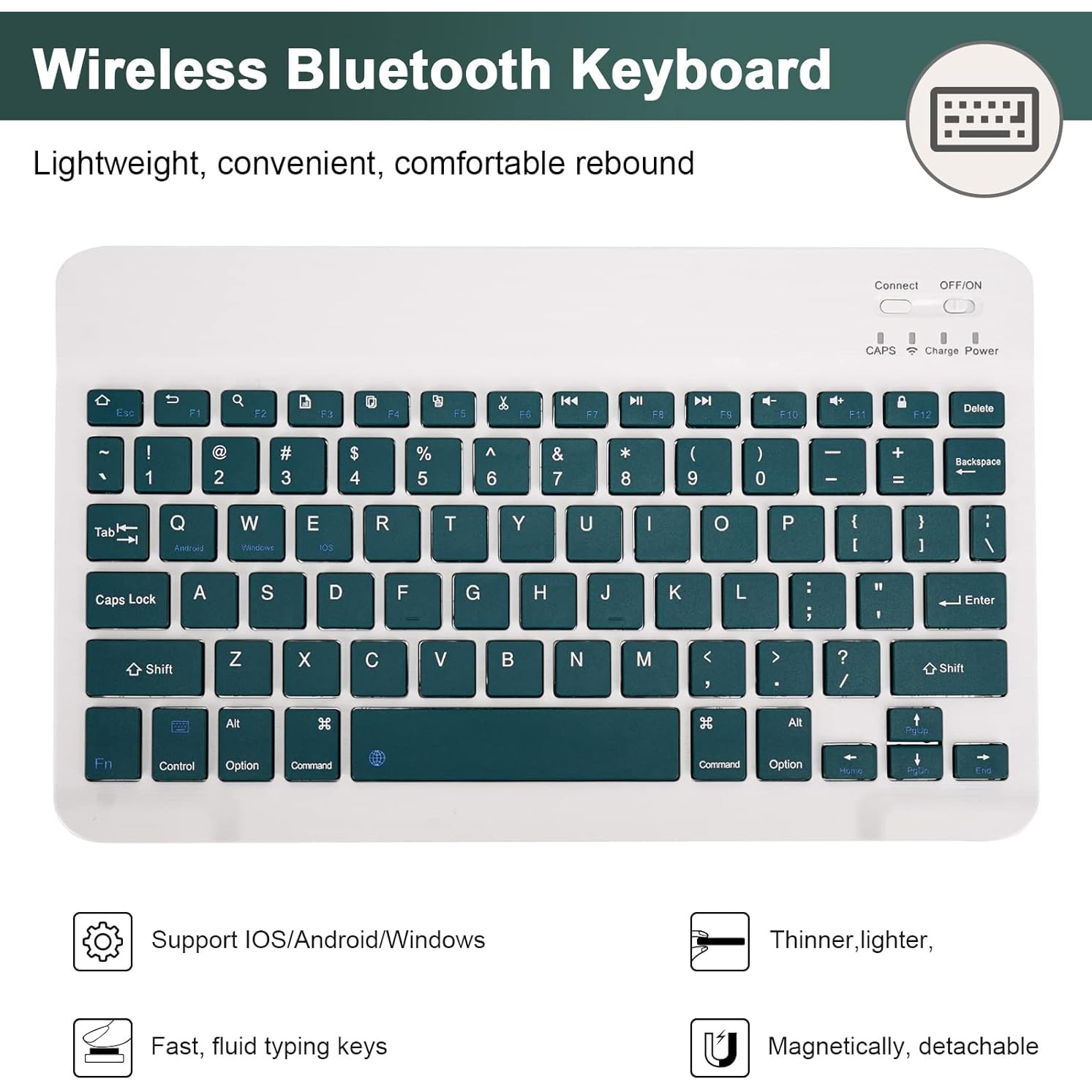 Husa cu Tastatură și Mouse Wireless Bluetooth Sigloo pentru Xiaomi Redmi Pad Pro 12.1 inch