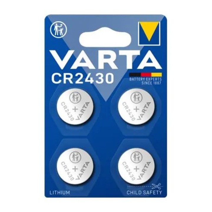 Varta CR2430 litium gombelem 4db/csomag