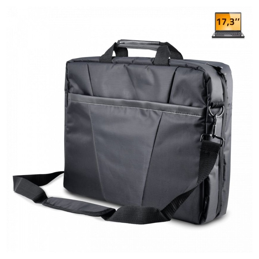 Geanta laptop Advance, model Basicline, 17,3", 460x370x350mm, neagra