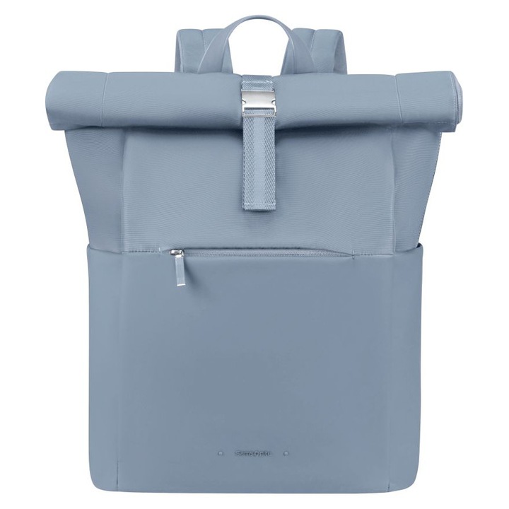 Samsonite hátizsák, 15 "6", rolltop, porvédett, kék, 410x315x135mm