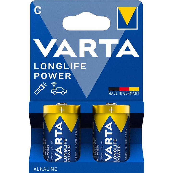 Varta D elem 2db/csomag, alkalikus, univerzális