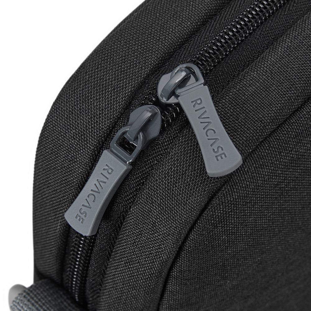 Geanta laptop RivaCase 7522 anti-furt 14", neagra, 370x270x60mm