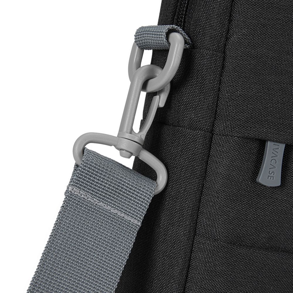 Geanta laptop RivaCase 7522 anti-furt 14", neagra, 370x270x60mm