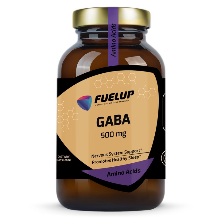 Fuel-Up GABA 500 mg – Stressz és idegrendszeri egyensúly – 100 kapszula