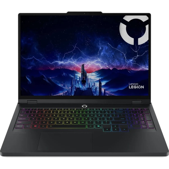 Laptop Lenovo Legion Pro 5, 16" WQXGA, Intel® Core™ i7 14650HX pana la 5.2 GHz, 16 GB RAM DDR5 5600, 1 TB SSD, NVIDIA GeForce RTX 5060 8 GB, Free Dos, Eclipse Black 1 TB