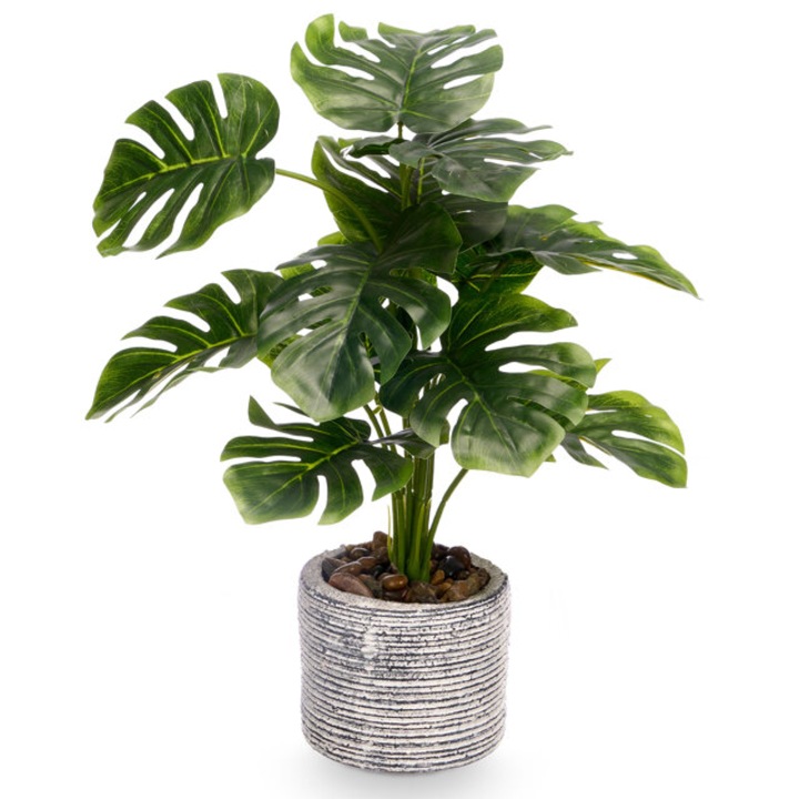 Műnövény MONSTERA, 37 cm