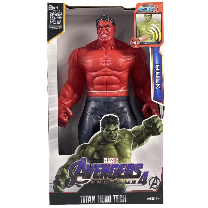 Figurina Avengers Red Giant, 30cm, multicolor