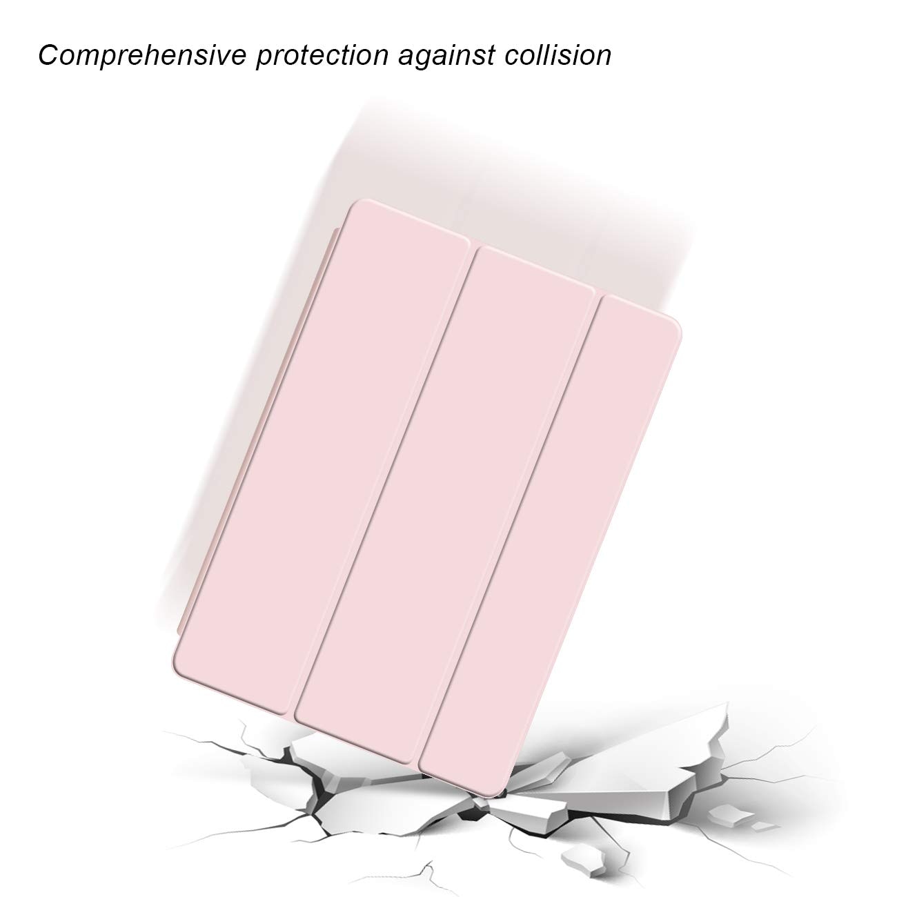 Husa tableta, compatibila cu HUAWEI Matepad SE 11 inch, Trezire automata / somn, TPU moale roz