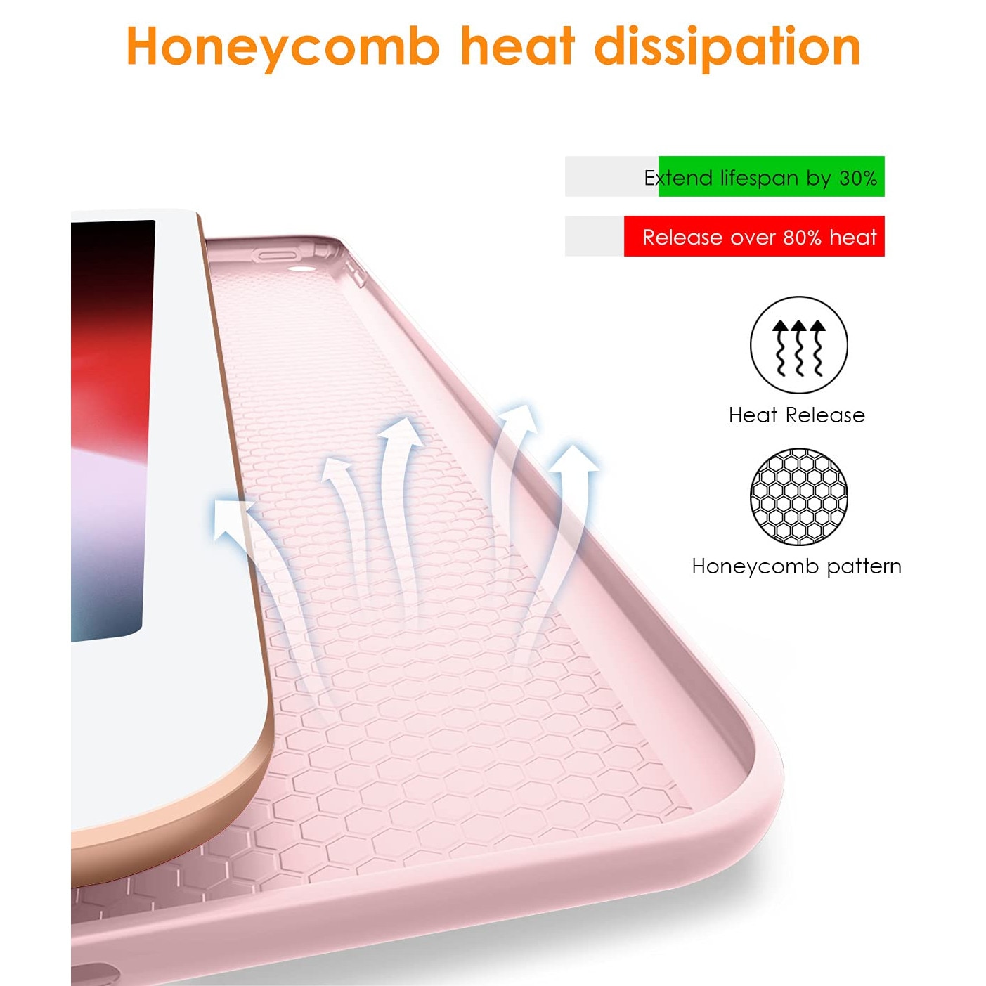 Husa tableta, compatibila cu HUAWEI Matepad SE 11 inch, Trezire automata / somn, TPU moale roz