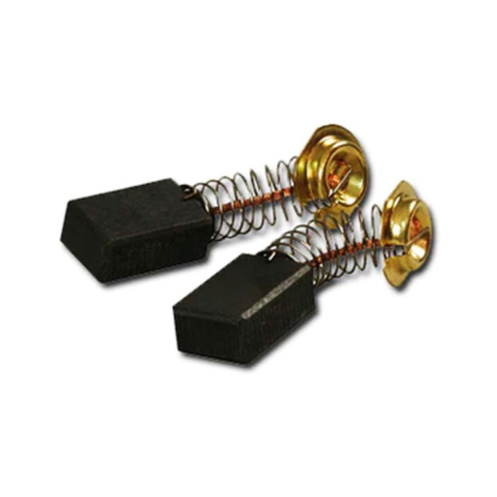 Set 2 perii colectoare de carbune Makita pentru masini electrice rotative, compatibile, universal