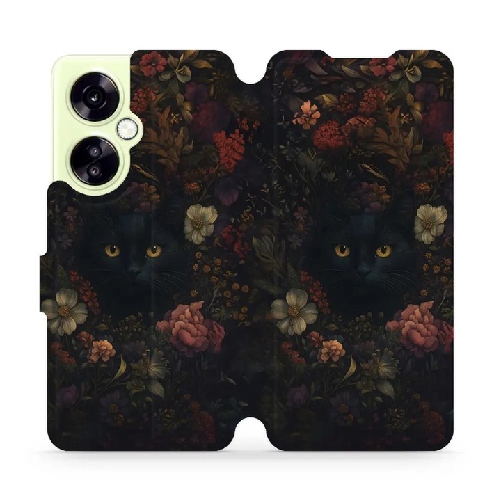 Калъф с флип Mobiwear за OnePlus Nord CE 3 Lite 5G, елегантен дизайн, устойчив на удари и надрасквания, многоцветен