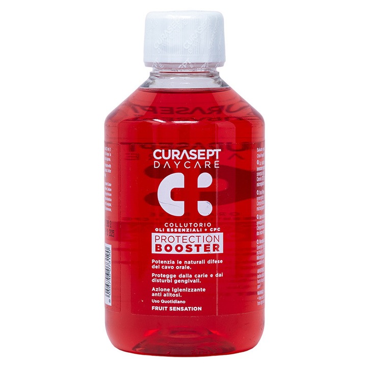 Szájvíz, Curasept, Daycare Booster, Erdei Gyümölcs, 250ml, alkoholmentes