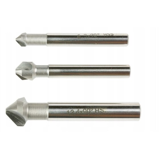 Set freze conice HSS 5 bucăți 6.3x16.5mm, cutie lemn - eMAG.ro