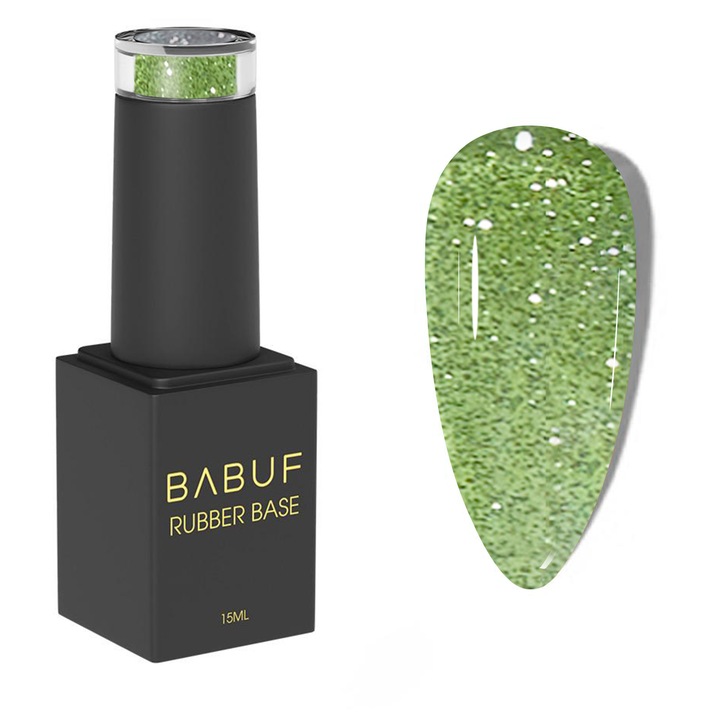 Baza Rubber, Stralucirea Matcha, RBG16, 15ml