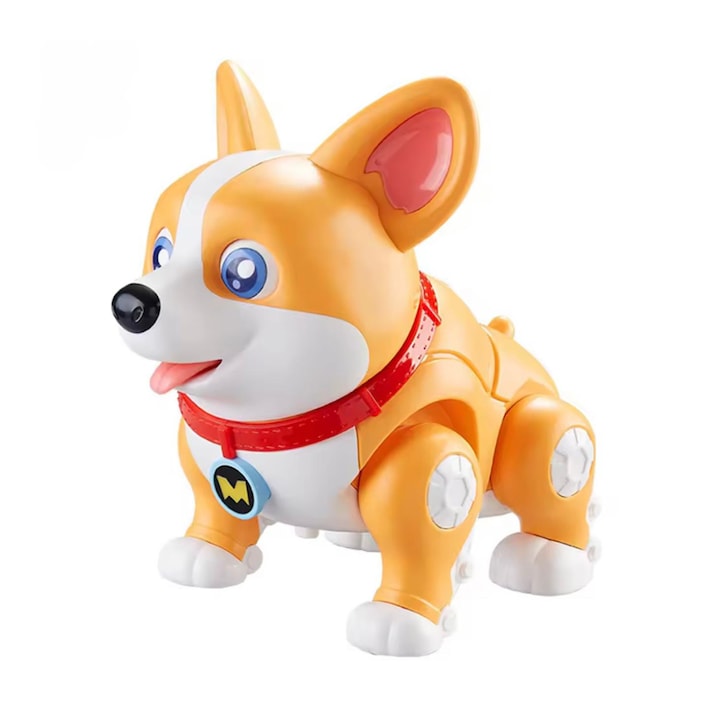 Interaktív robotkutya Denn, fényekkel és hangokkal, 3 év+