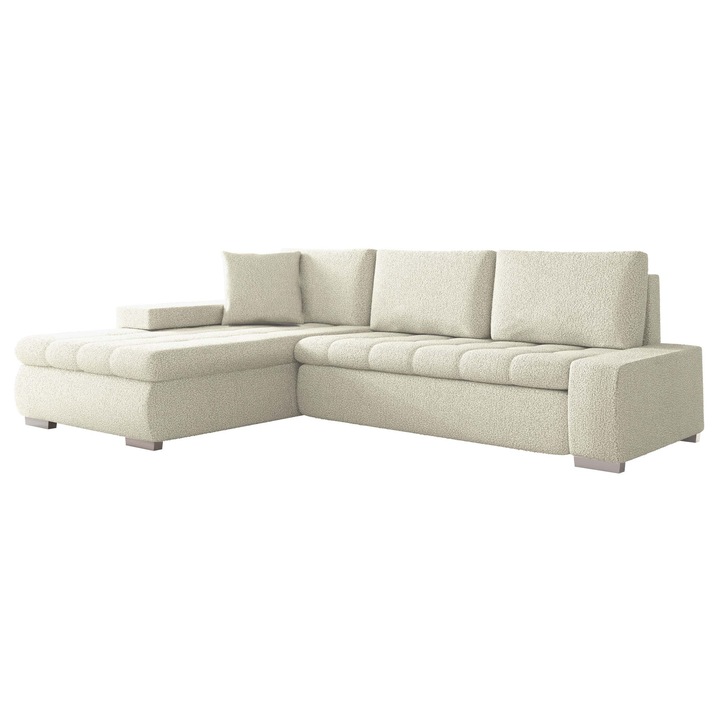 Coltar rabatabil Herkules Mini Premium, MIRJAN 24, bej deschis, 185x265x85 cm