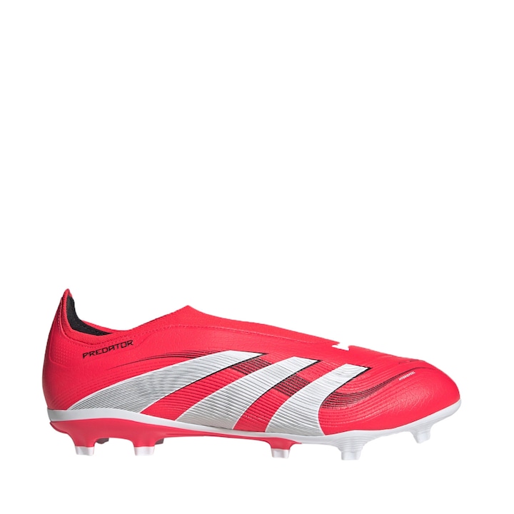 Ghete de fotbal adidas Predator League LL FG/MG, semiprofesionale, rosu, material sintetic, 43 1/3 EU