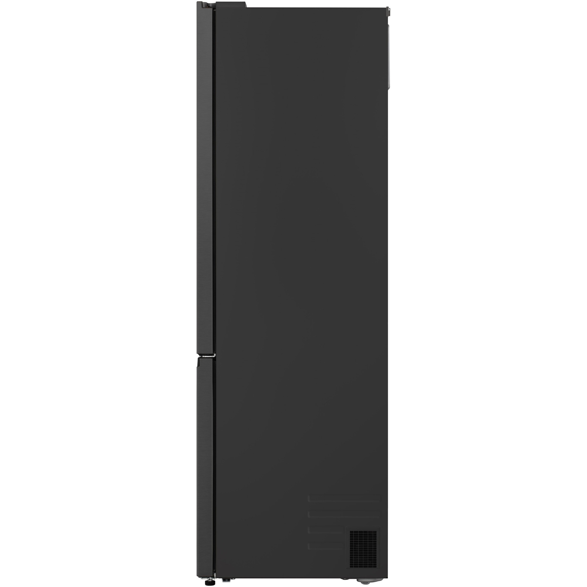 Combina Frigorifica LG, GBBSJ21DEP, No Frost, 375 L, Compresor Smart Inverter, Wi-Fi, DoorCooling, Negru, cls D