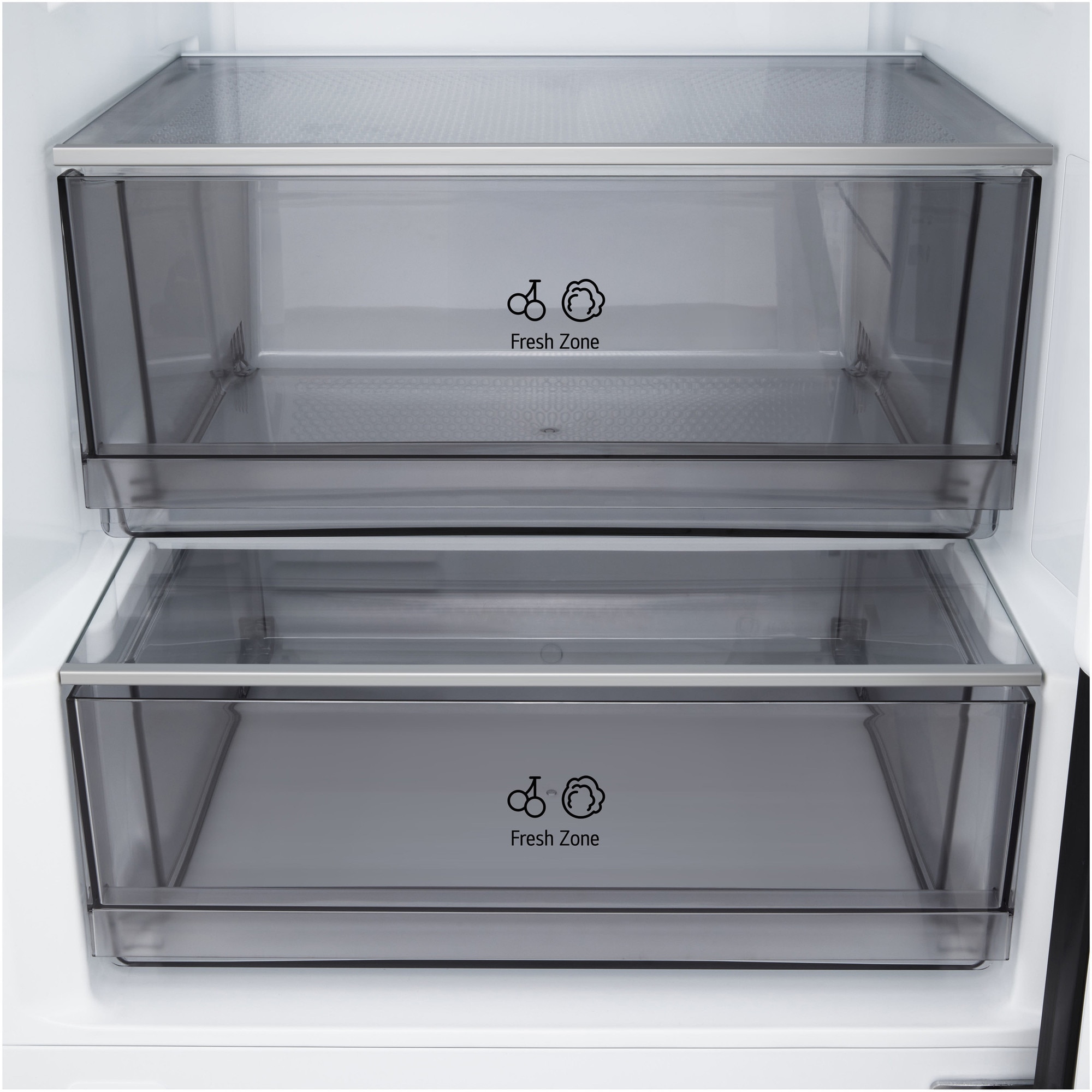 Combina Frigorifica LG, GBBSJ21DEP, No Frost, 375 L, Compresor Smart Inverter, Wi-Fi, DoorCooling, Negru, cls D