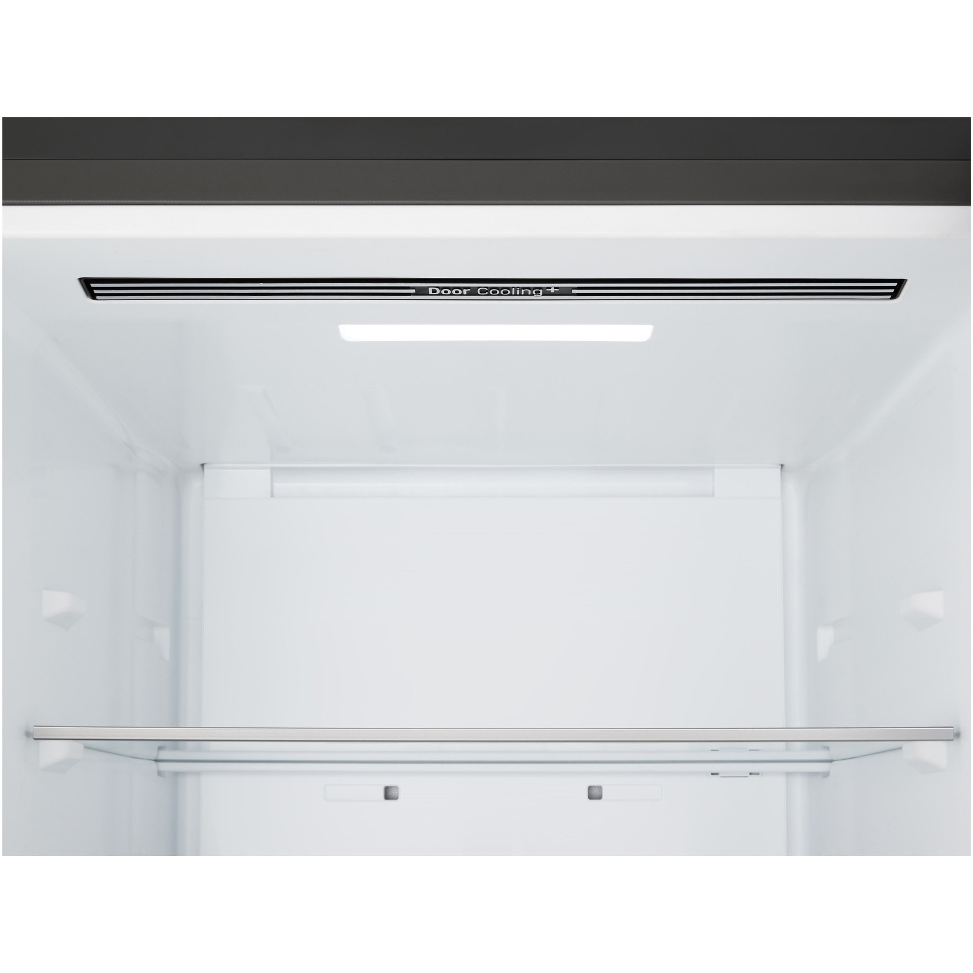 Combina Frigorifica LG, GBBSJ21DEP, No Frost, 375 L, Compresor Smart Inverter, Wi-Fi, DoorCooling, Negru, cls D