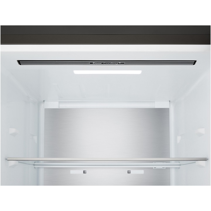 Combina frigorifica LG GBBS726AEV, Clasa A, No Frost, 375 Litri, H 200 cm, Negru