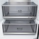 Combina Frigorifica LG GBBS726AMB, No Frost, 375 L, Wi-Fi, Compresor Smart Inverter, Fresh Converter+Cls A, Argintiu