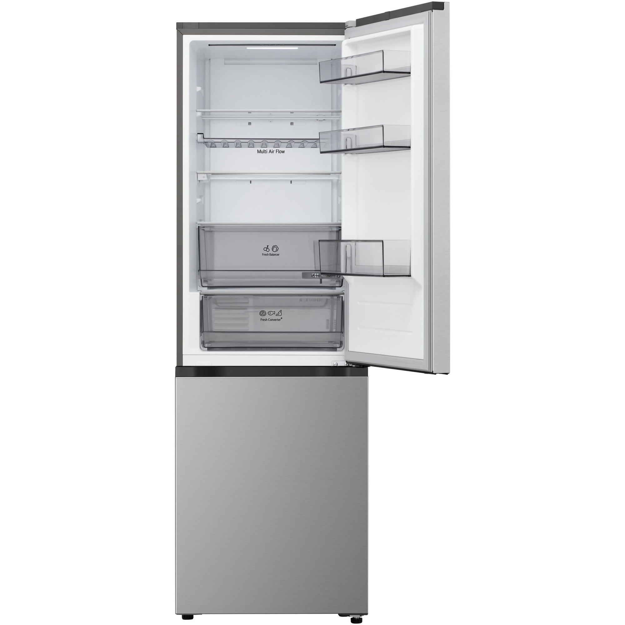 Combina frigorifica LG GBBS312APY, No Frost, 333 l, H 186 cm, Clasa A, Wi-Fi, argintiu