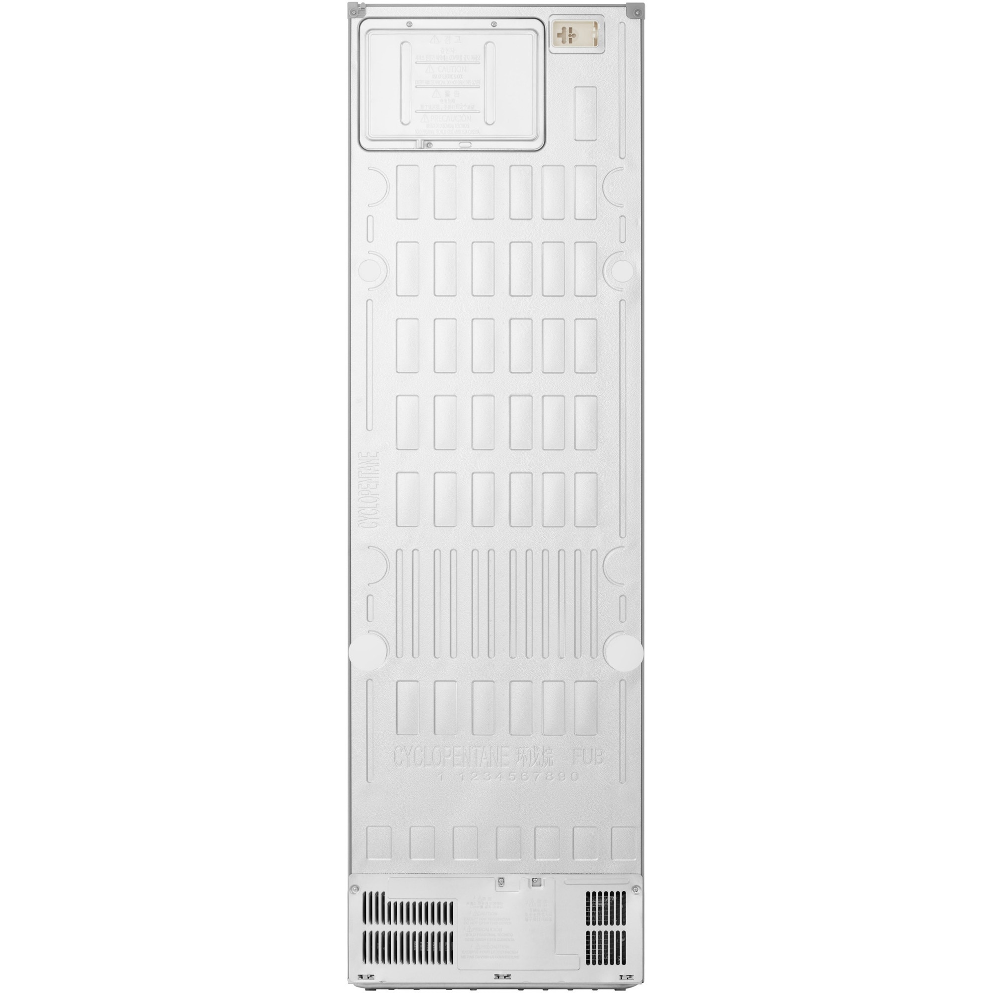 Combina Frigorifica LG, GBBS524CPY, No Frost, 375 L, Wi-Fi, Compresor Smart Inverter, Fresh Converter, cls C, Argintiu